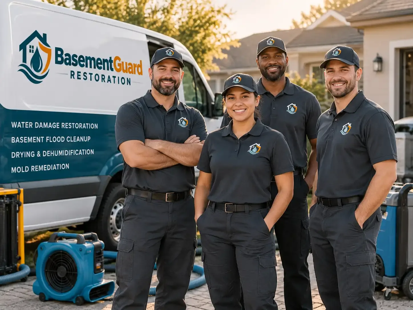 Basement Water Damage Restoration company in Powhattan, KS